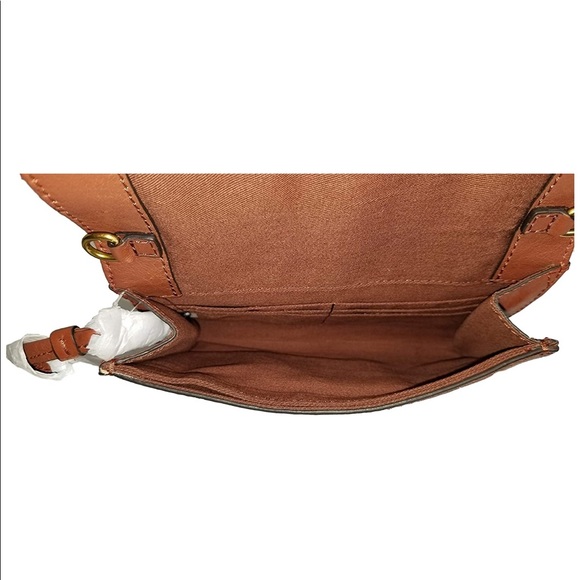 Nwt Frye Ring Cognac crossbody - Picture 6 of 8